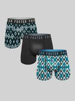 Pack 3 Bóxer Estampado Étnico