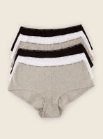 Pack 6 Calzón Culotte Algodón Orgánico