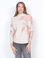 Sweater Manga Larga Sublimado Cuello Alto