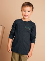 Polera Manga Larga Full Estampado Espalda