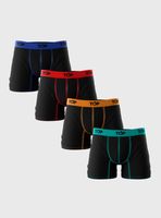 Pack 4 Bóxer Liga Color