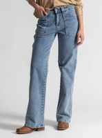 Jeans Recto Tiro Alto Ame Ice