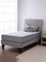 Cama Feel + Respado Rest 1 Plaza - Gris