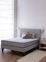 Cama Feel + Respado Rest 2 Plaza - Gris