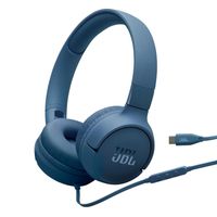 Audífonos JBL Tune 520 con Cable Tipo C Blue