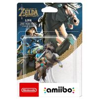Amiibo Link a Caballo Zelda Breath Of The Wild Nintendo
