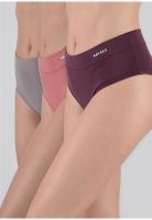 Pack 3X Calzon HI-Leggs Algodón P311.80-BUR2 Kayser