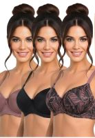 Pack 3x sosten microfibra P350024-NEG5 Kayser