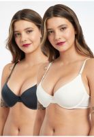 PACK 2X  Sosten  Push Up Microfibra P250.022-PET2 Kayser