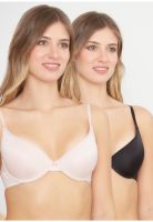 Pack 2X  Sosten  Push Up Microfibra P250.022-CAF2 Kayser