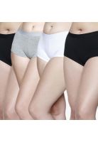 Pack 4x Pantaleta Algodón P414.011M-NEG Kayser