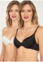 PACK 2X  Sosten  Push Up Microfibra P250.022-MAR2  Kayser