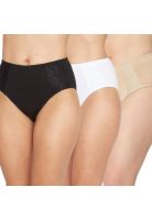 Pack 3x calzón Maxi Algodón P310.142-BLA Kayser