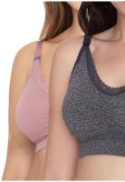 PACK 2X  Sosten Maternal  Microfibra P250.5601-ROS Kayser