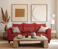 SOFA ASTURIAS 3 CUERPOS ROJO