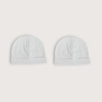 Gorro blanco de bebe