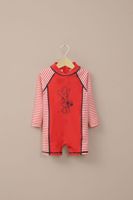 Traje de baño rojo disney de niña