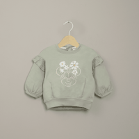 Polerón verde disney de niña