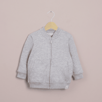 Polerón gris de niño