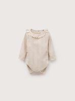 Body Bebe Niña Beige