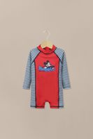 Traje de baño rojo disney de niño