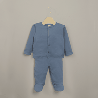 Conjunto clínica celeste de bebé niño