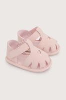 Sandalia bebé rosada de niña velcro