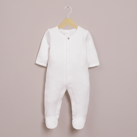 Osito quilted blanco de bebé unisex