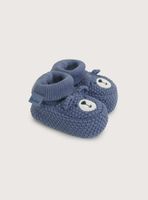 Botín Tejido Azul Bebé