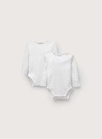 Pack De 2 Bodys Algodón Unisex Opaline