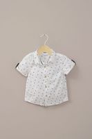 Camisa manga corta blanca de niño