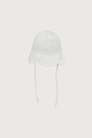 Gorro bebe blanco niña