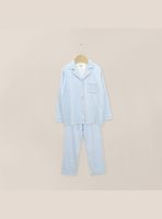 Pijama Conjunto De 2 Piezas De Mujer Celeste