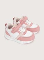 Zapatilla Sport Blanca Rosada Niña