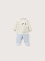 Conjunto Bebe Niño Celeste