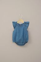 Bombacho denim de bebé niña