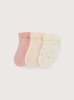 Pack De 3 Calcetines Rosado Bebe Opaline