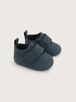 Zapatilla Velcro Para Niño Azul