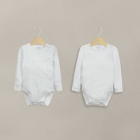 Pack de 2 bodys algodón niño