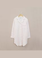 Pijama Mujer Camison Largo Blanco