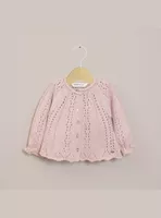 Chaleco Bebe Niña Rosado