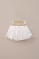 Falda de tull blanca de niña