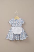 Vestido fiestas patrias celeste de niña