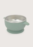 Bowl antideslizante con acero inoxidable verde