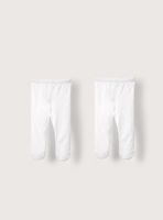 Panties ballerinas blancos para bebé - pack de 2