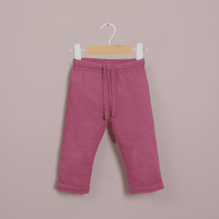 Pantalón de buzo burdeo de niña