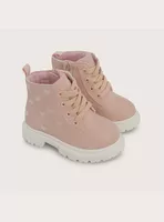 Botin Urbano Casual Rosado Niña