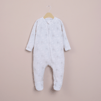 Osito plush celeste de bebé niño