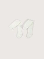 Pack 2 pantys de algodón blancas de niña