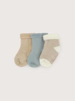 Pack De 3 Calcetines Azul Bebe Opaline